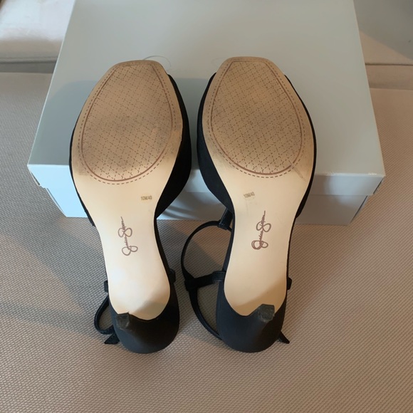 Jessica Simpson Black Suede Stilettos - Picture 3 of 5